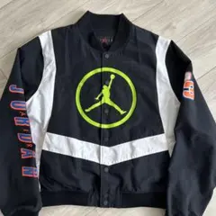 AIR JORDAN MA-1 ジョーダン ジャケット 美品 L NIKE ナイキ AIR JORDAN マイケルジョーダン グラフィック MA-1