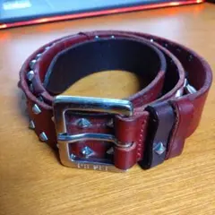 DIESEL スタッズベルト　archive 激レア DIESEL（ディーゼル）の「メンズ スタッズ レザーベルト（ベルト