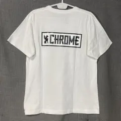 CHROME バックプリント 胸ロゴ ポケットTシャツ クロームインダストリーズのサムネイル