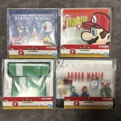 一番くじ スーパーマリオ G賞 ジッパーバッグコレクション 4種セット