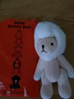 タリーズコーヒー 福袋2026 テディベア