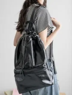 LOWRYS FARM　ワンショルダーバッグ　リュック　レザーバッグ　肩がけ