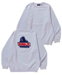 xlarge ロゴ バックプリント スウェット