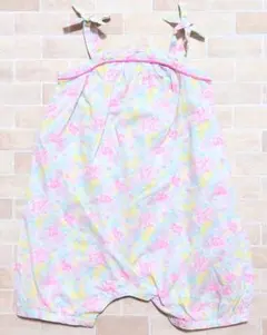 美品　プチバトー　PETIT BATEAU 花柄　ショートオール　②