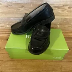 HARUTA ブラック ローファー
