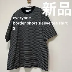 everyone border short sleeve tee shirt S