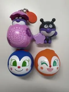それいけ！アンパンマン　ガチャガチャ4点セット