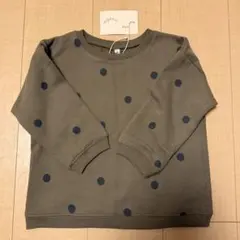 organic zoo Olive Dots Sweatshir 3-4y