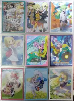 ポケモンカード デッキシールド キャラクタースリーブ 9種類 バラ売り㉕