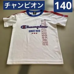 ドライ Champion Tシャツ 140サイズ ホワイト/レッド