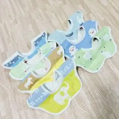 ベビースタイ　よだれかけ　スタイ　ビブ　よだれ掛け　360スタイ　男スタイ