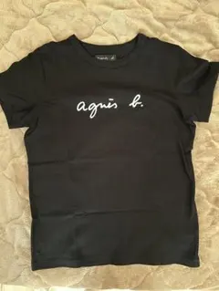 【美品】agnès b. ブラック Tシャツ サイズ1