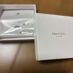 ボディピアス CZ ダイヤモンド 2個セット 6mm イヤリング 新品未使用品のサムネイル