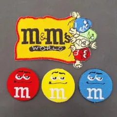 特別サービス品！　刺繍アイロンワッペン 人気キャラクター　4枚セット