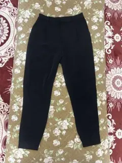 UNIQLO/ユニクロ/ZARA/GU/H&M/ドレープジョガーパンツ/ブラック