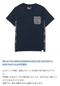 ホワイトマウンテニアリング　Tシャツ