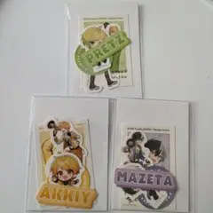 STPR Family EXPO!!　アンプタックカラーズ　ステッカー　3点