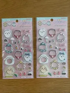 ちいかわキャラクターシール 2パック