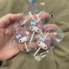 サンリオキャラクターズ　カラフルキャンディチャーム　マイメロディ　3個セット