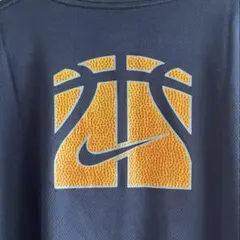 【NIKEのDRI-FIT】Tシャツ（ネイビー）L ナイキ