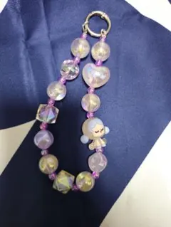 ビーズキーホルダー ビーズストラップ