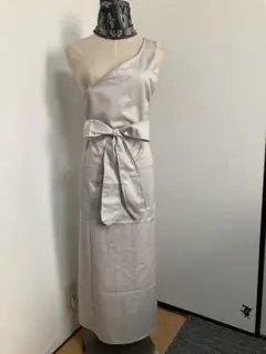 ワンショルダーエプロン（マキシ）