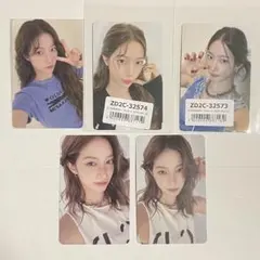 LE SSERAFIM SPAGHETTI ラキドロ・封入トレカセット カズハ