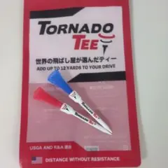 2本セット トルネードティー Tornado Tee 3.25 赤 青