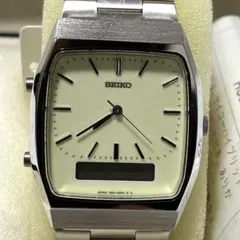 希少/デッドストック未使用 SEIKO セイコー ハイブリッド 電池交換済 QZ 希少/デッドストック未使用 SEIKO セイコー ハイブリッド 電池交換済