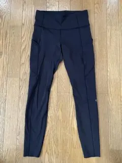 lululemon ポケット付きハイウエストタイツ 黒 size6