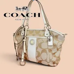 coach コーチ 2way ショルダーバッグ シグネチャー キャンパス A4