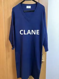 クラネ　ワンピース　ニット　CLANE
