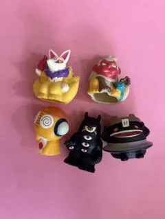 妖怪ウォッチ指人形　フィギュア セット 5個