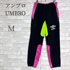 希少 アンブロ フットサル スウェットパンツ ネオンカラー デサント製 Y2K