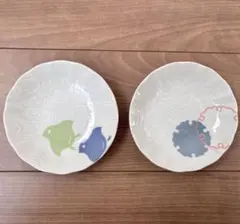 木曽路　たち吉　丸皿　2枚セット