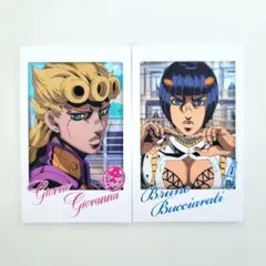 ジョジョの奇妙な冒険 黄金の風 キャラポトレ ジョルノジョバァーナ　ブチャラティ