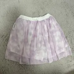 FAVORITE チュールスカート キュロット パープル
