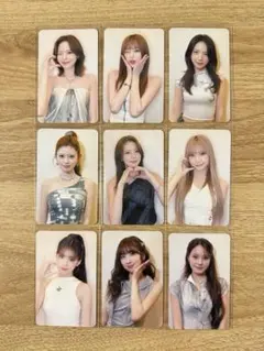 NiziU 日本武道館 CD購入特典 会場限定 フォトカ トレカ 9種 コンプ