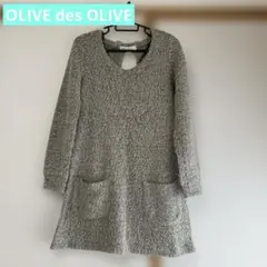 OLIVE des OLIVE 長袖 ワンピース　Mサイズ