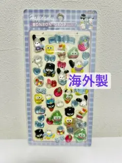 【新品】ボンボンドロップ風 シール はぴだんぶい 海外製 1点