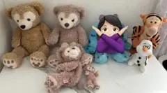 ディズニー ダッフィー・ シェリーメイ ぬいぐるみセット 6体