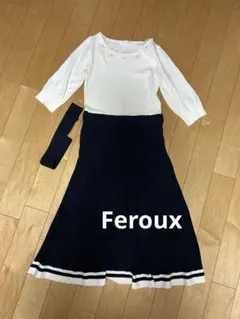 新品未使用　Feroux ニットワンピース