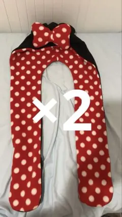 ディズニー ミニー マフラーキャップ