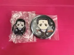 HUNTER×HUNTER JW j-world アクスタ 缶バッジ クロロ