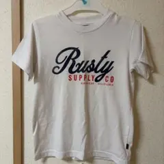 RUSTY Tシャツ（120cm／ホワイト）のサムネイル