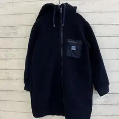 Helly Hansen ボアフリースロングコート WM ネイビー 防寒 人気