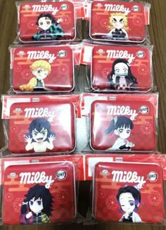 鬼滅の刃 ミルキー缶 ８個セット