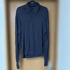 【美品】KAPTAN SUNSHINE JOHN SMEDLEY 長袖ポロシャツ 美品】KAPTAN SUNSHINE JOHN SMEDLEY 長袖ポロシャツ