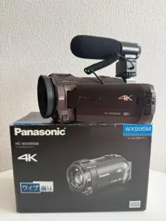 パナソニック 4K ビデオカメラ HC-WX995M - メルカリ