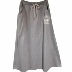 【.gladys.】フレアースカート　ロング　＜M＞　ウェストゴム　紐　2ポッケ